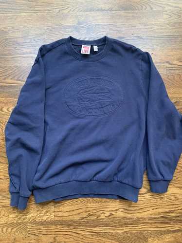 Supreme x lacoste clearance sweatshirt