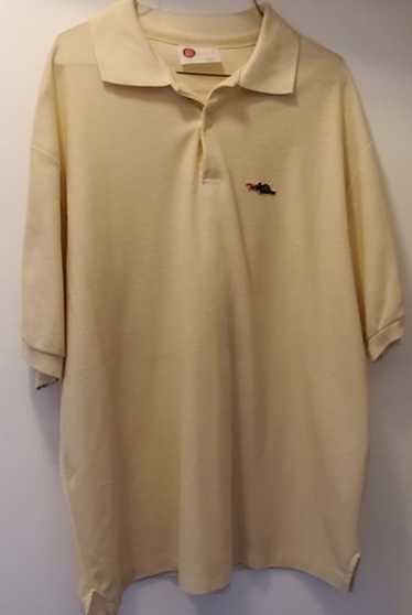 トップス 80s Vintage Sears Braggin Dragon USA Vintage Sears Braggin' Dragon Polo Shirt Sz L Youth Brown w