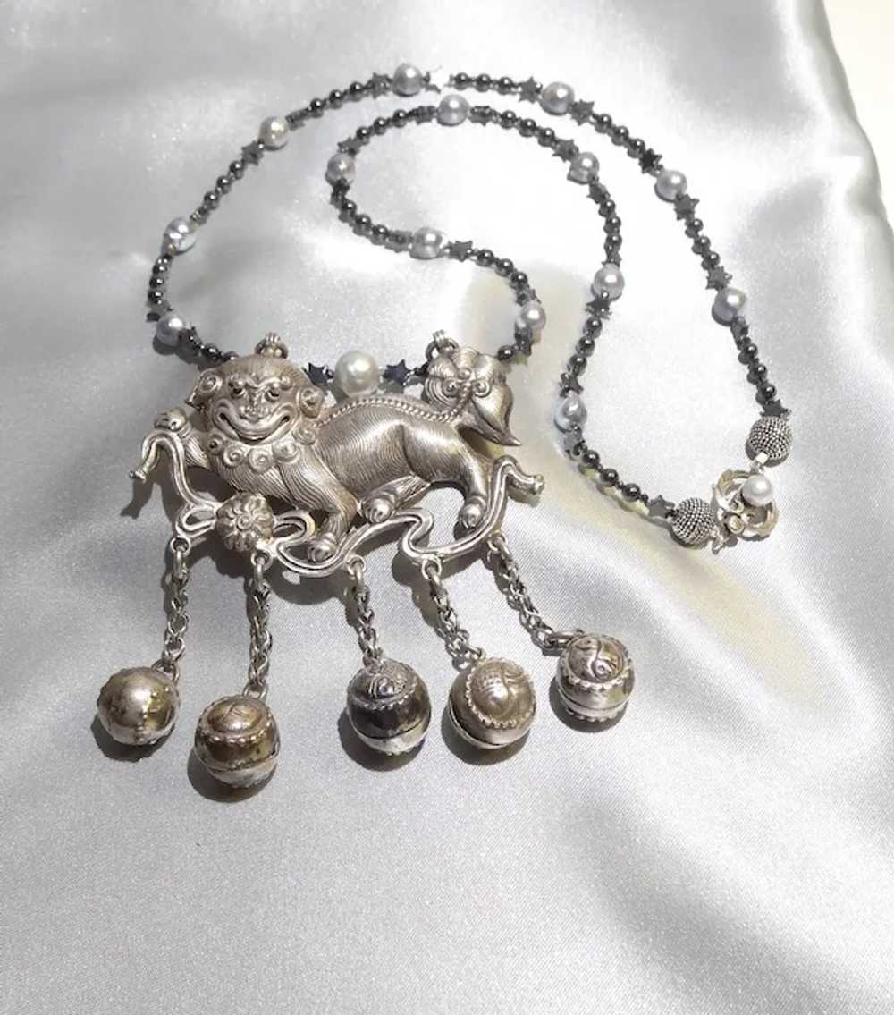 Foo Dog Necklace by Estrella - image 3