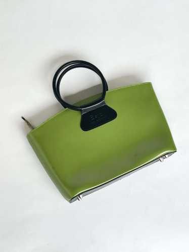 Structured Bag - Lime Green