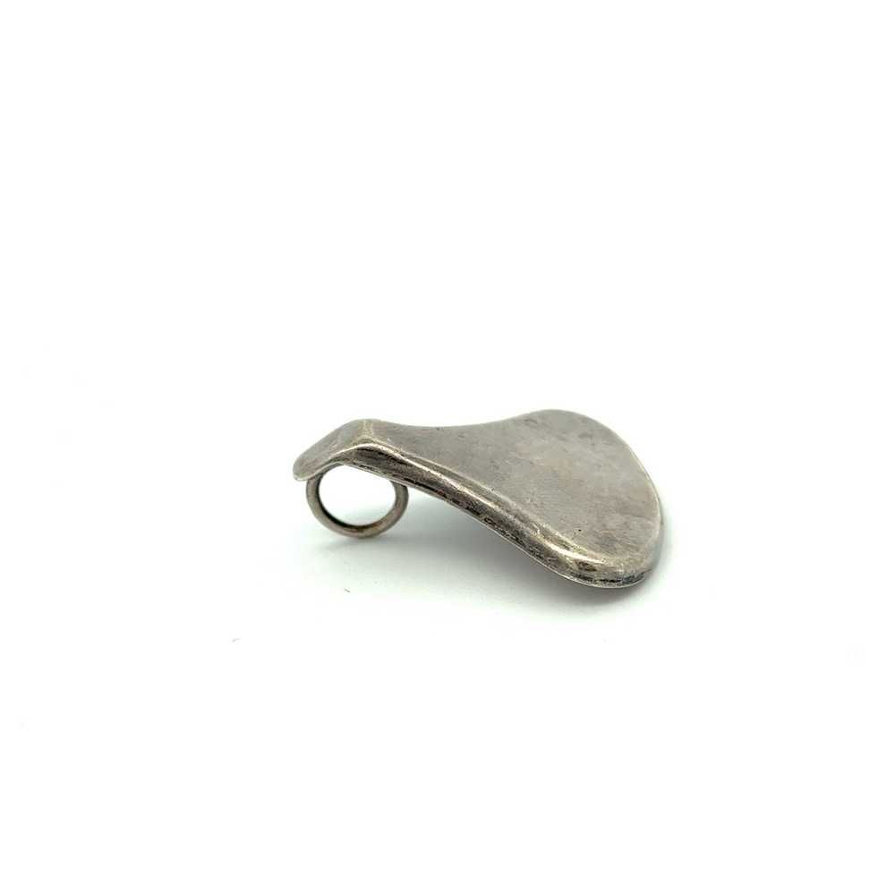 Sterling Silver Modernist Mexico Pendant - image 3