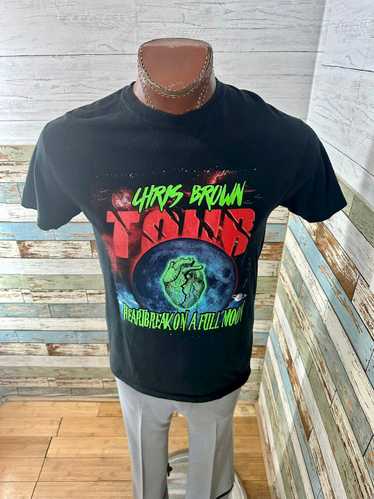 Chris Brown R&B collage T-shirt Black Cotton Unisex All Sizes