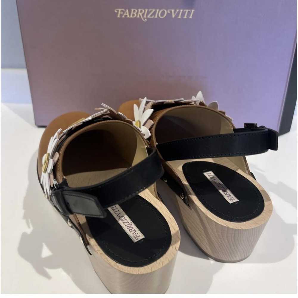 Fabrizio Viti Leather mules & clogs - image 8