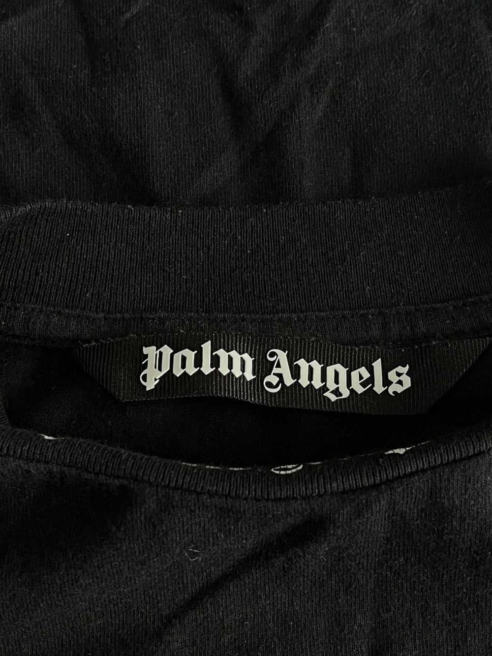 Palm Angels Palm angels Oversize Crewneck logo tee - image 4