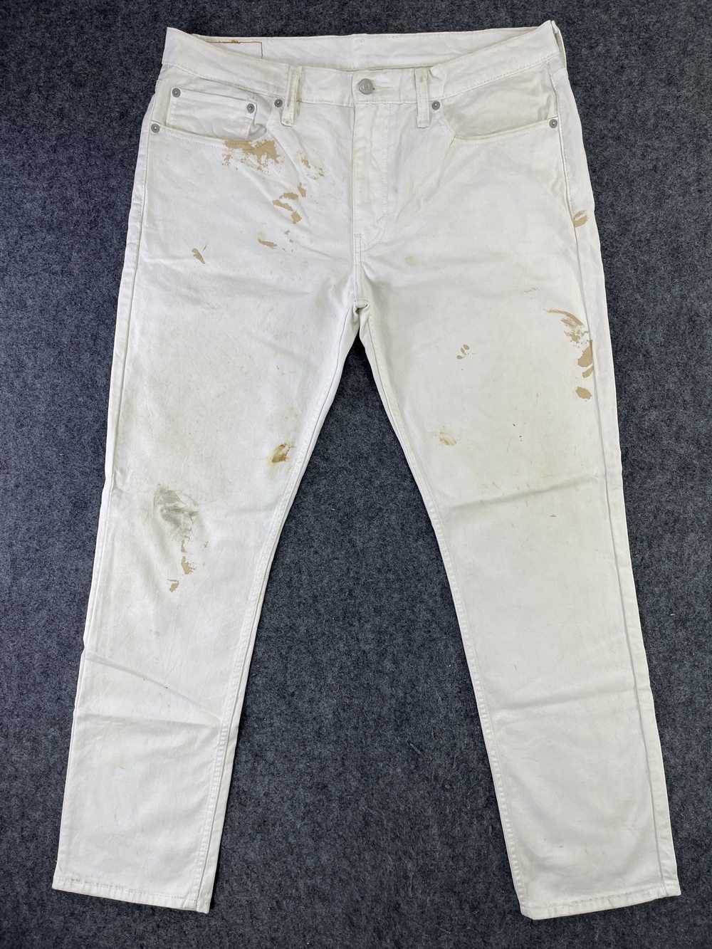 Levi's × Vintage Vintage Levis 511 Painted Jeans … - image 1