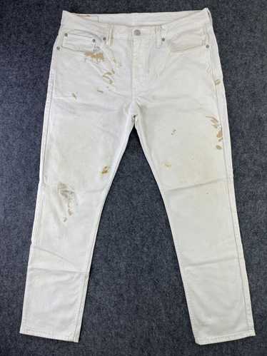 Levi's × Vintage Vintage Levis 511 Painted Jeans … - image 1