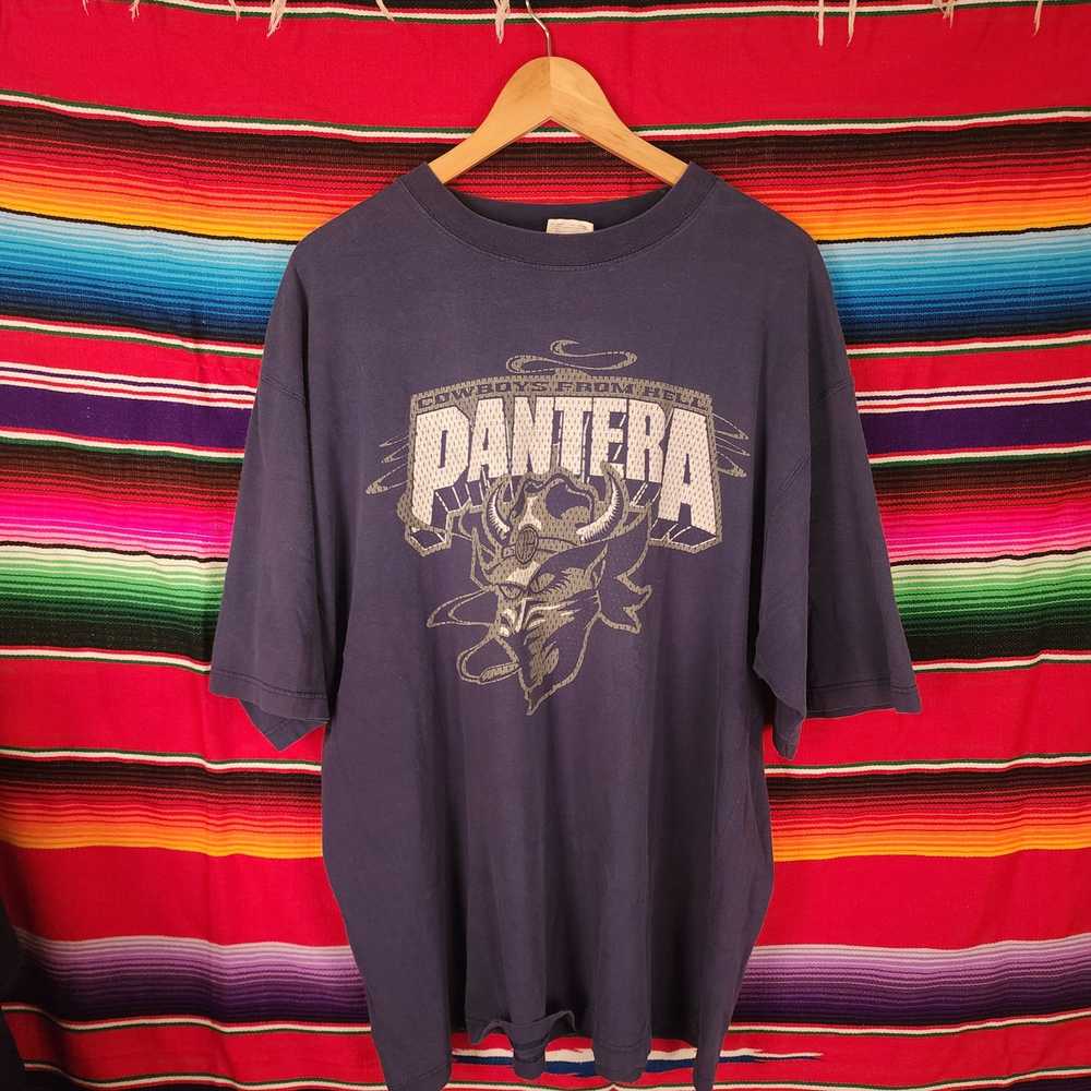 Wonderland Pantera cowboys from hell t shirt - image 1