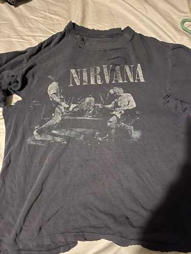 Nirvana × Vintage Old Vintage Nirvana shirt Size S