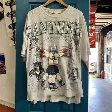 Florida Panthers Store - Dozer Franklin 47 Vintage Florida Panthers  Sweatshirt Hoodie Gray