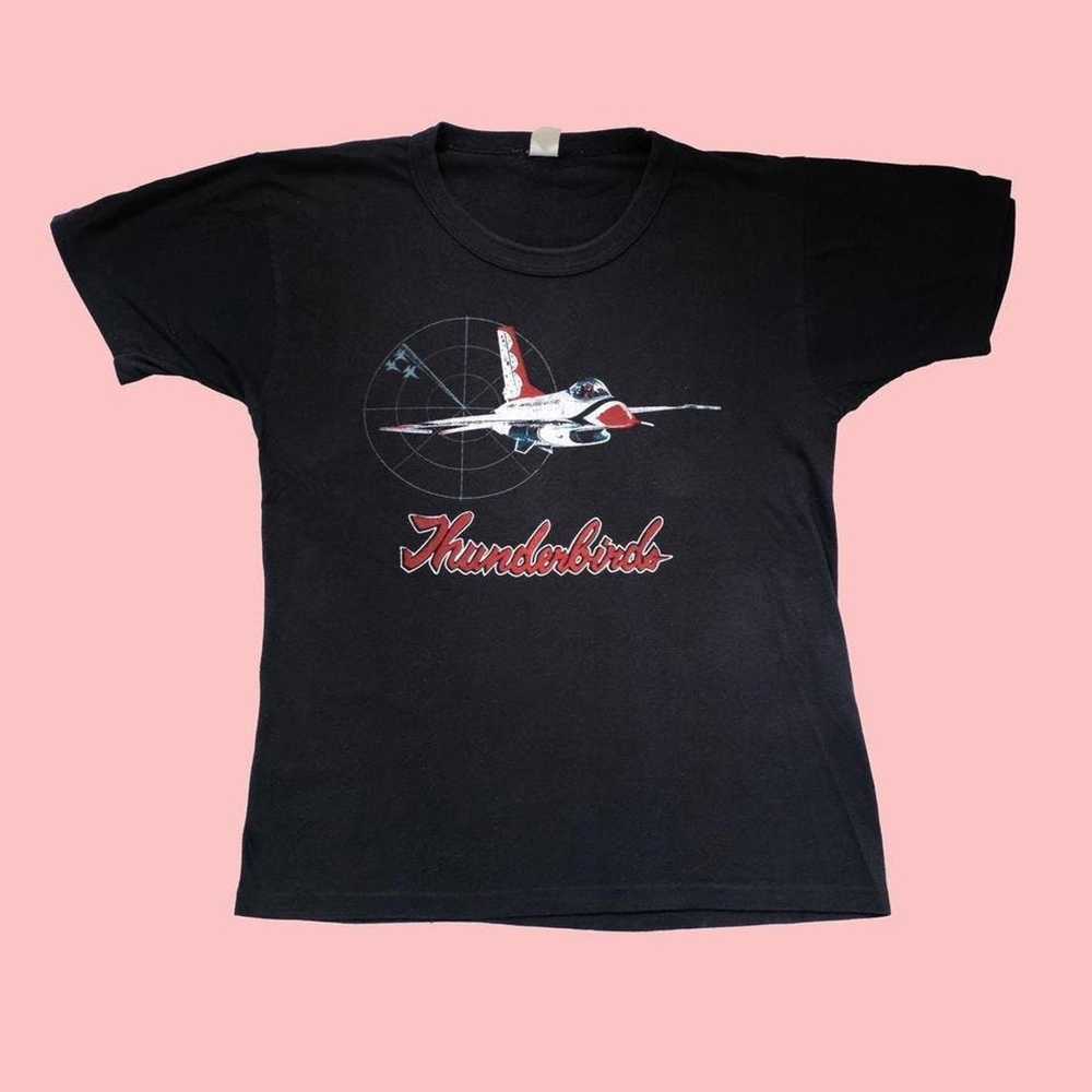 Vintage Thunderbirds Air Force T shirt Early 1980… - image 1