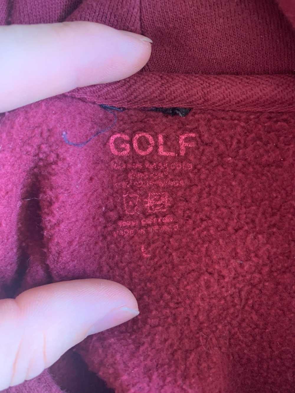 Golf Wang Golf Wang Kill Cat Hoodie in Maroon - image 2