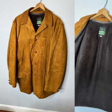 Cowboy Equipment 60s/70s VTG Union Made Suede Cow… - image 1