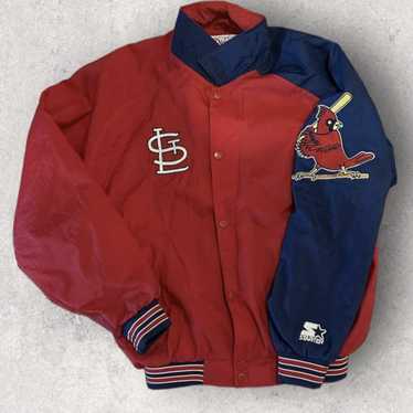 Vintage 1980s St Louis Cardinals MLB Starter Henley Sweater / 