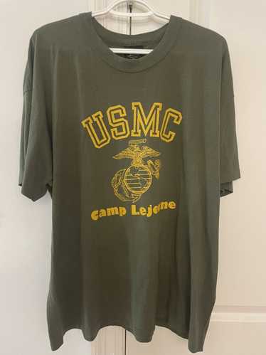 Usmc Vtg. 1980’s USMC Camp Lejeune Marines Green S