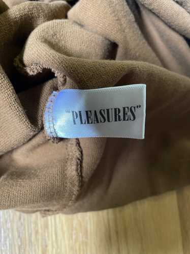 Pleasures Pleasures Now Brown/Pink Logo Sleeve Swe