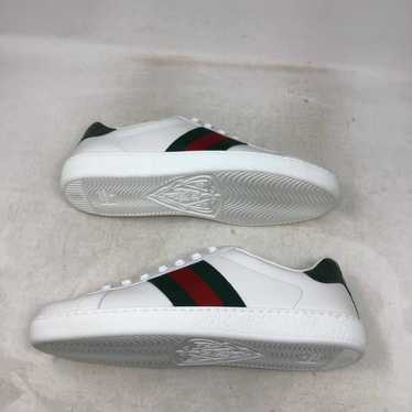 Ace leather high trainers Gucci White size 11 US in Leather - 35732975
