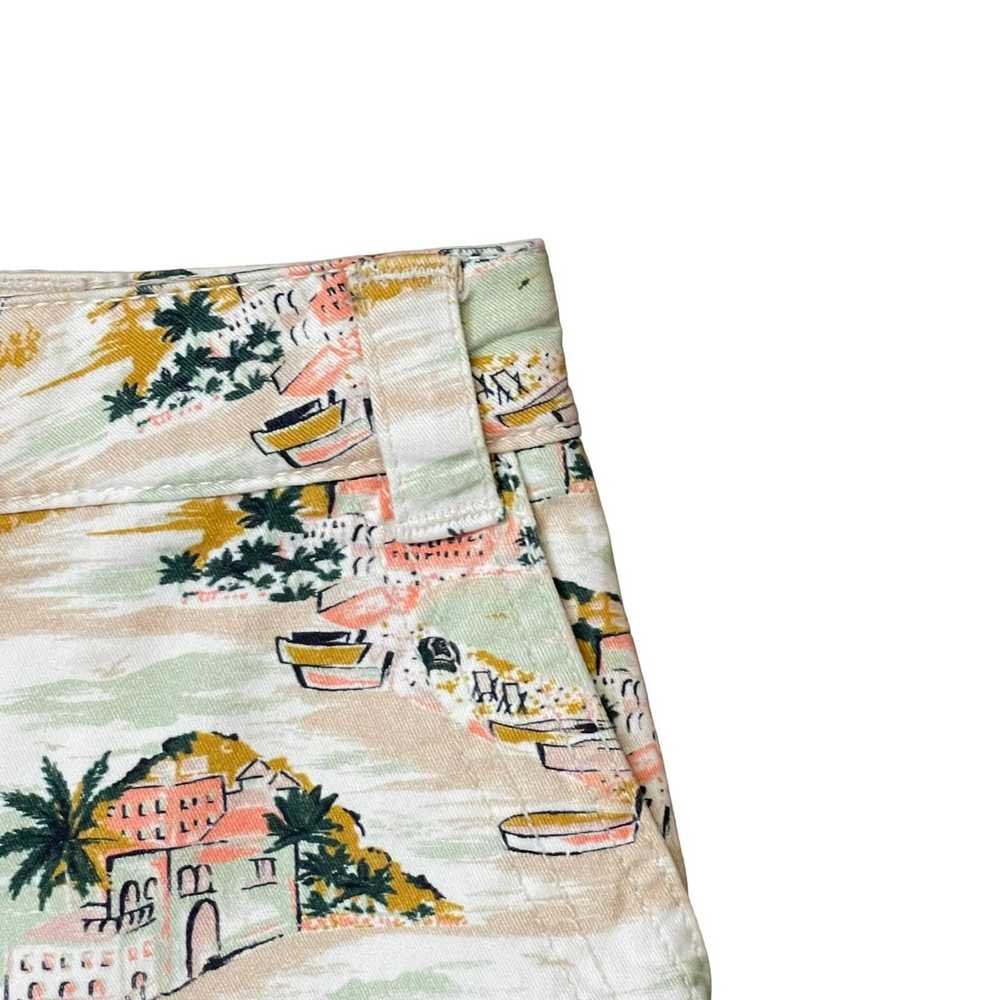 Boden Boden Shorts 4 Multi Color Town Print Cotto… - image 6
