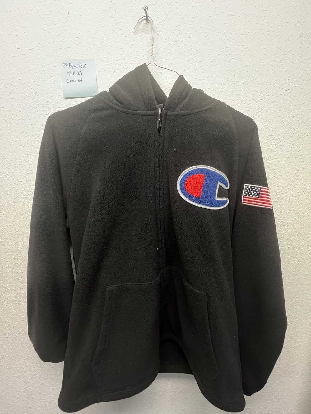 Bape × Champion Bape x Champion Polartec Zip Hood… - image 1