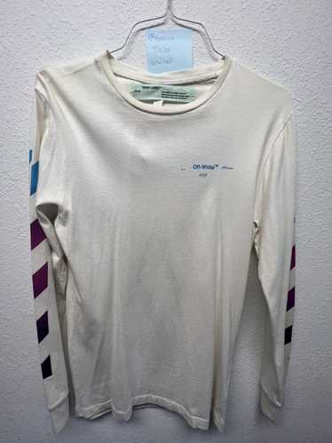 Off white gradient long sleeve Gem