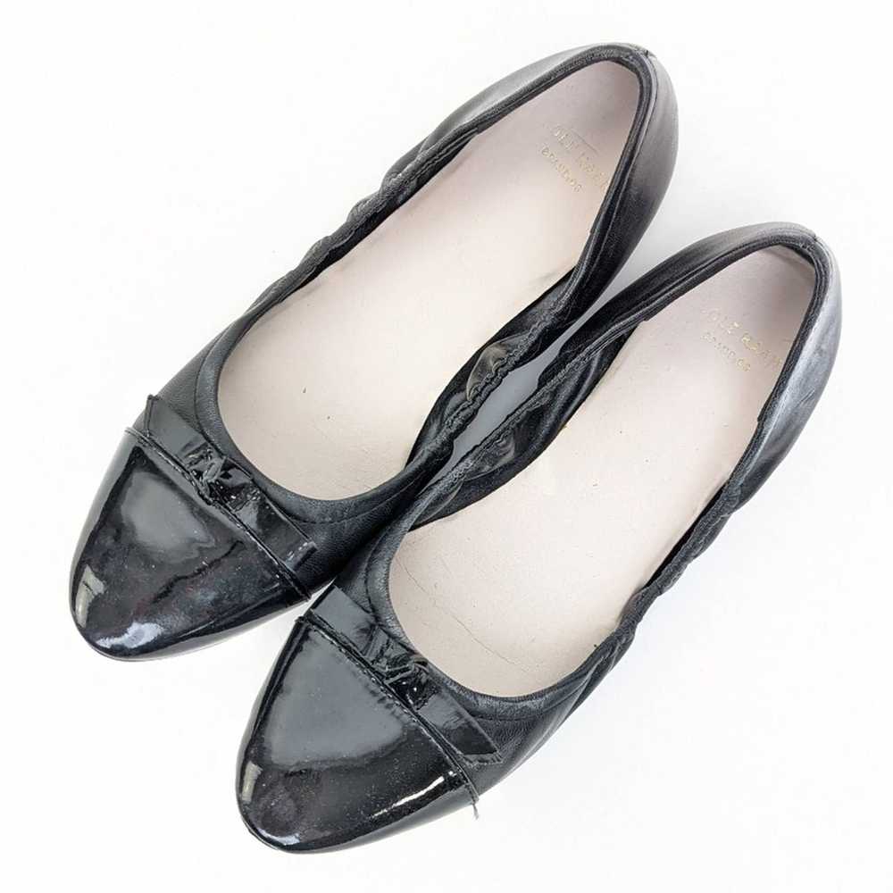 Cole Haan Cole Haan Grand OS Black Leather Ballet… - image 1