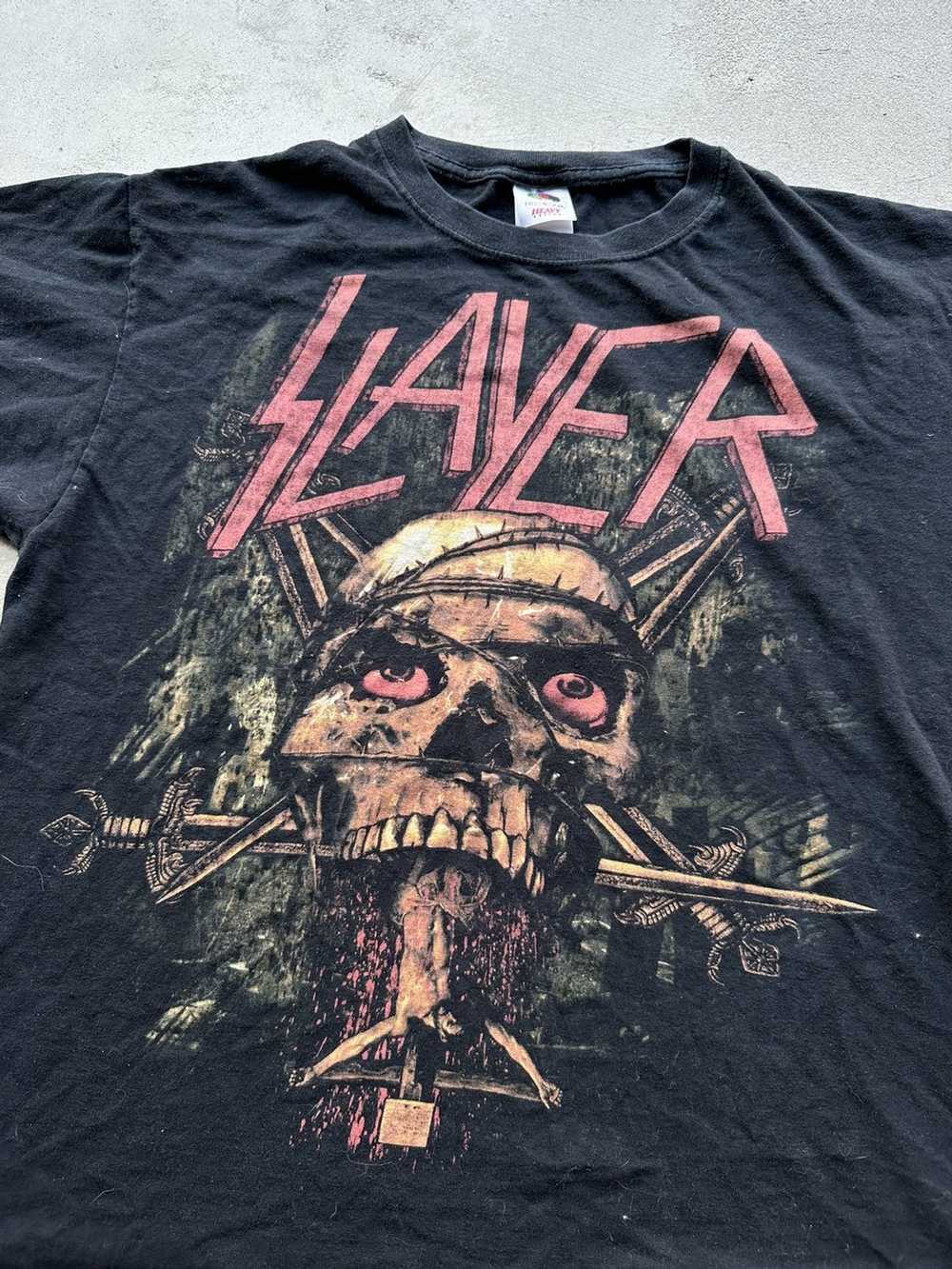 Band Tees × Slayer × Streetwear Vintage 00’s Slay… - image 2