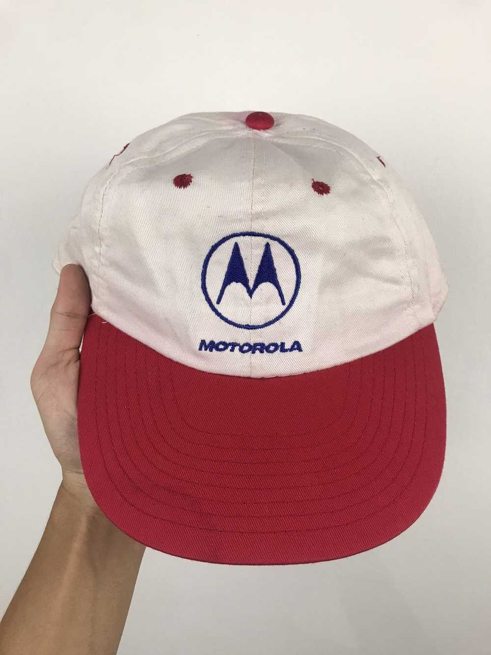 Motorola × Vintage Motorola Snapback Cap - image 1