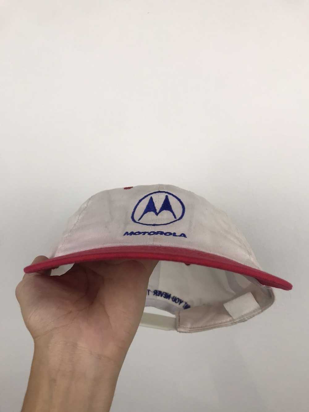 Motorola × Vintage Motorola Snapback Cap - image 3