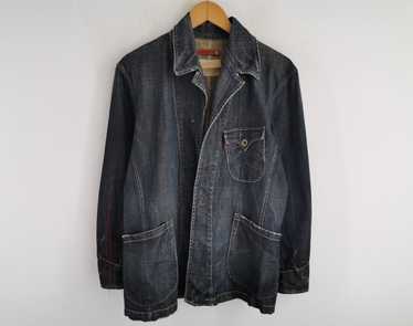 Levi's Vintage 90s Levis Red Loop Denim Jacket Si… - image 1