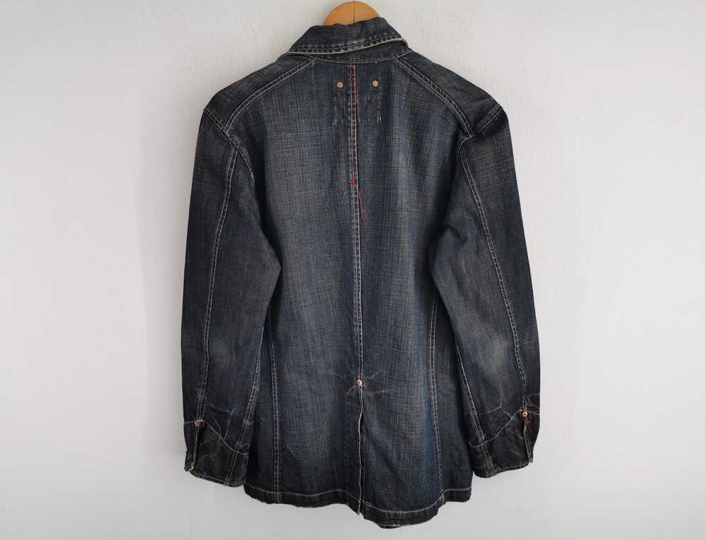 Levi's Vintage 90s Levis Red Loop Denim Jacket Si… - image 2