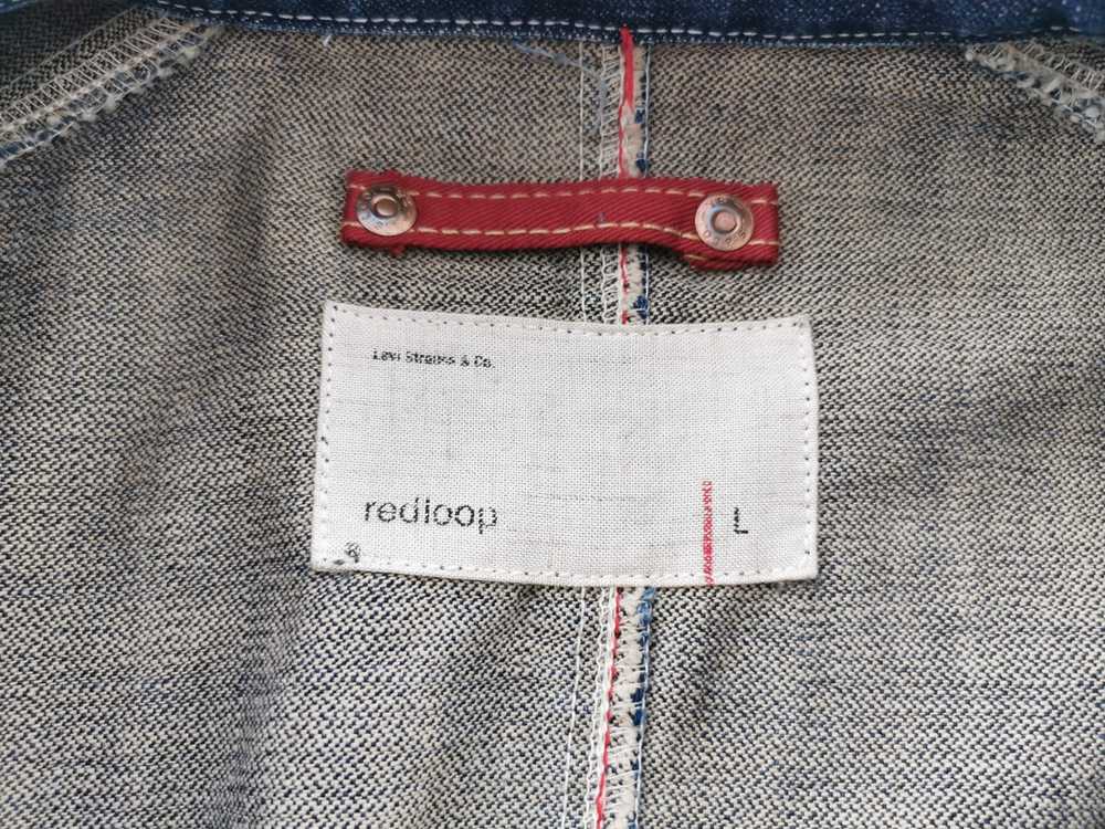 Levi's Vintage 90s Levis Red Loop Denim Jacket Si… - image 5