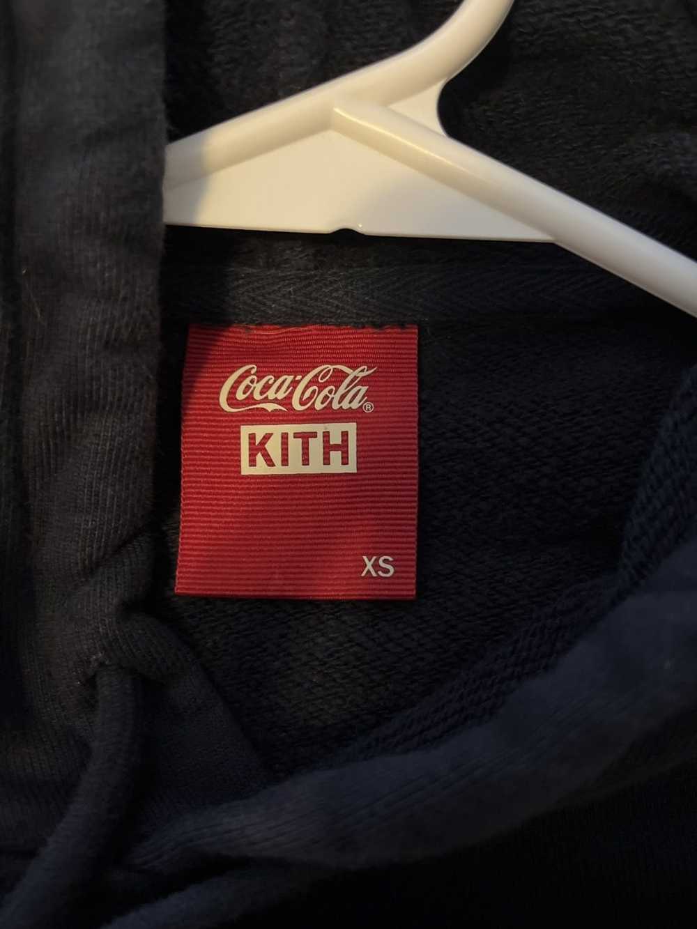 Coca Cola × Kith Kith Coca Cola Ribbon Logo Hoodie - image 5