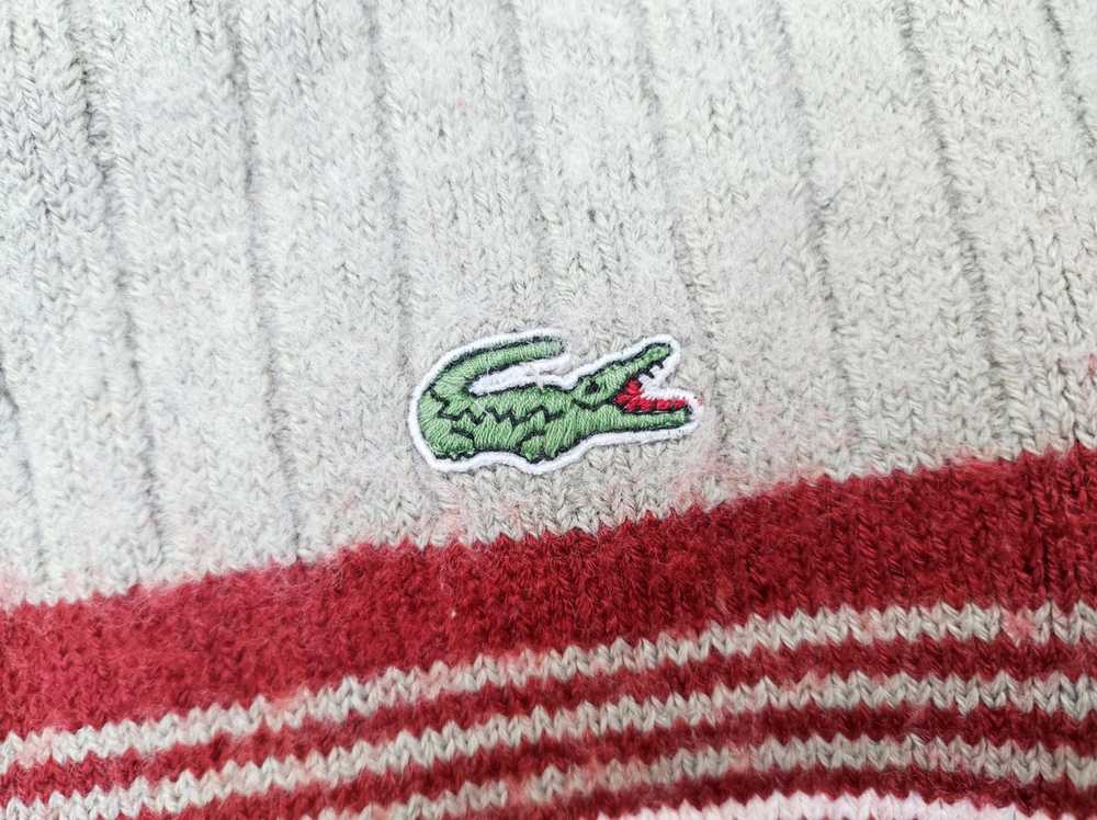 Rare × Vintage Vintage Lacoste men's sweater wool - image 4