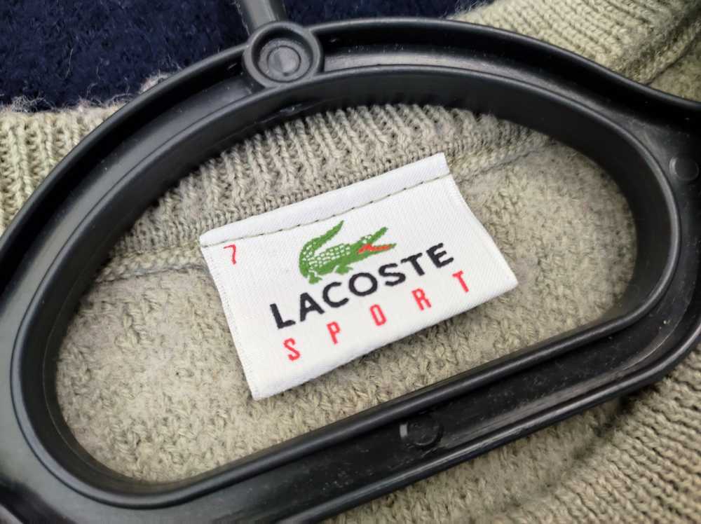 Rare × Vintage Vintage Lacoste men's sweater wool - image 5