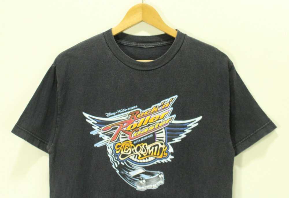 Band Tees × Disney × Vintage Vintage AEROSMITH T … - image 2