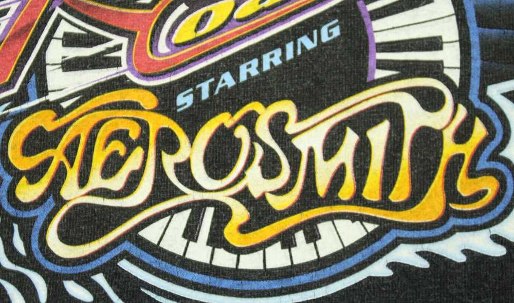 Band Tees × Disney × Vintage Vintage AEROSMITH T … - image 9