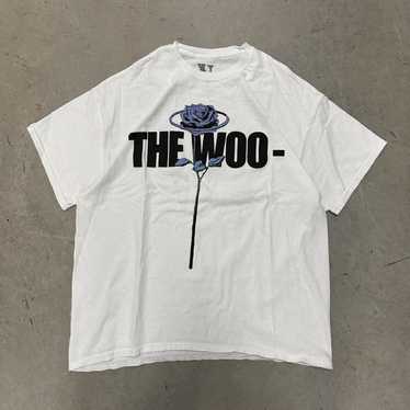VLONE x POP SMOKE Cotton 'The Woo' Short Sleeve T-Shirt - Black - GBNY