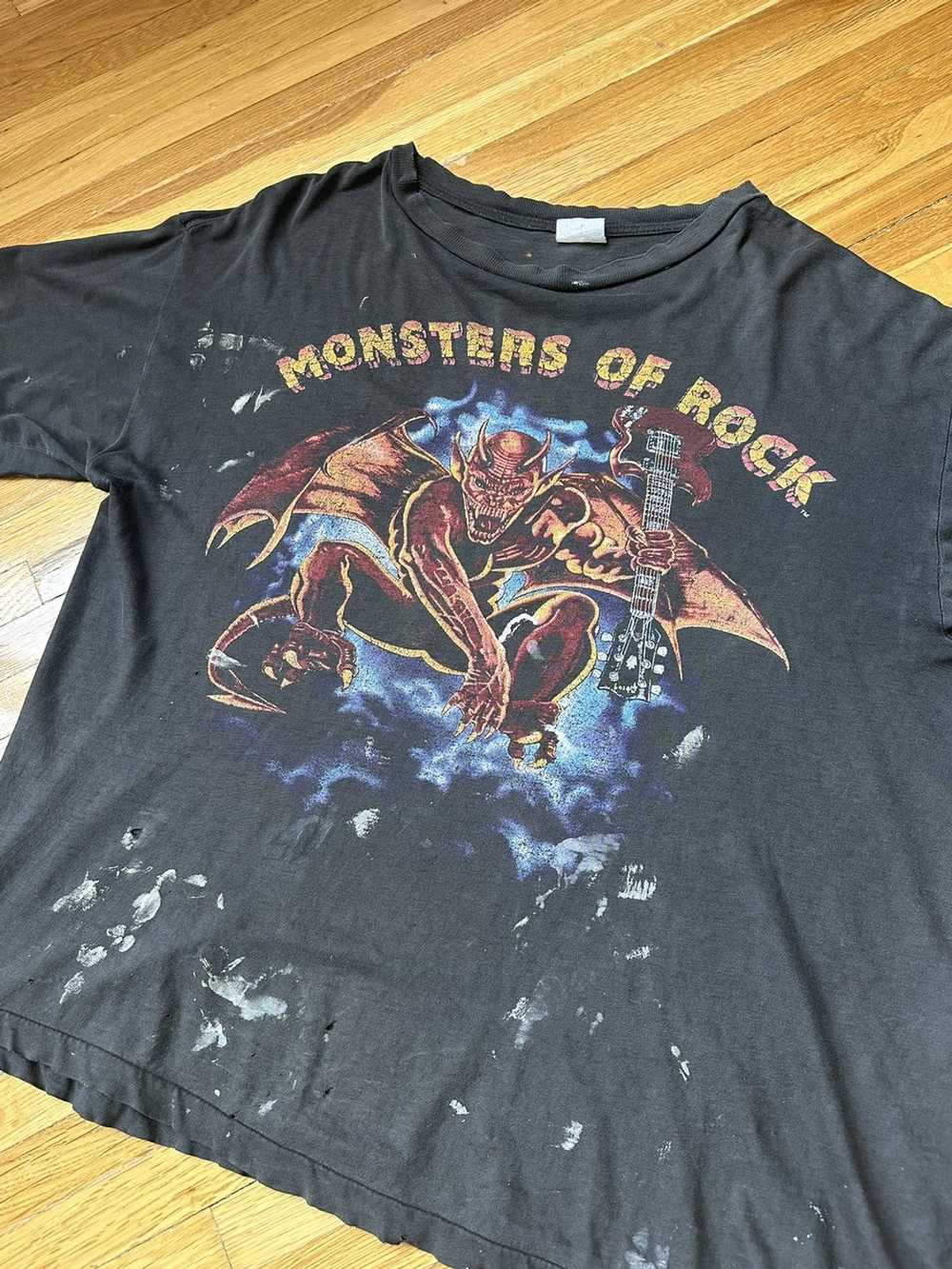 Band Tees × Streetwear × Vintage Monsters Of Rock… - image 1