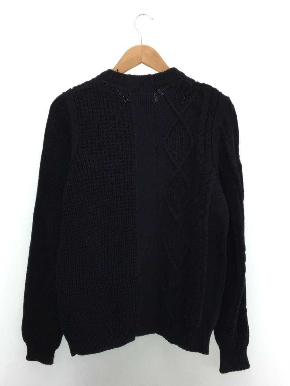 Maison Margiela Sweater Navy Knitted Design Long … - image 2