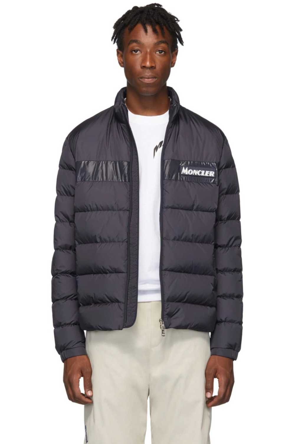 Moncler MONCLER Navy Down Servieres Jacket - image 1