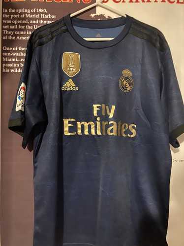 ADIDAS CV6678 Real Madrid 2016 FIFA WORLD CLUB CHAMPIONS Soccer Football T- Shirt - Size Large NEW