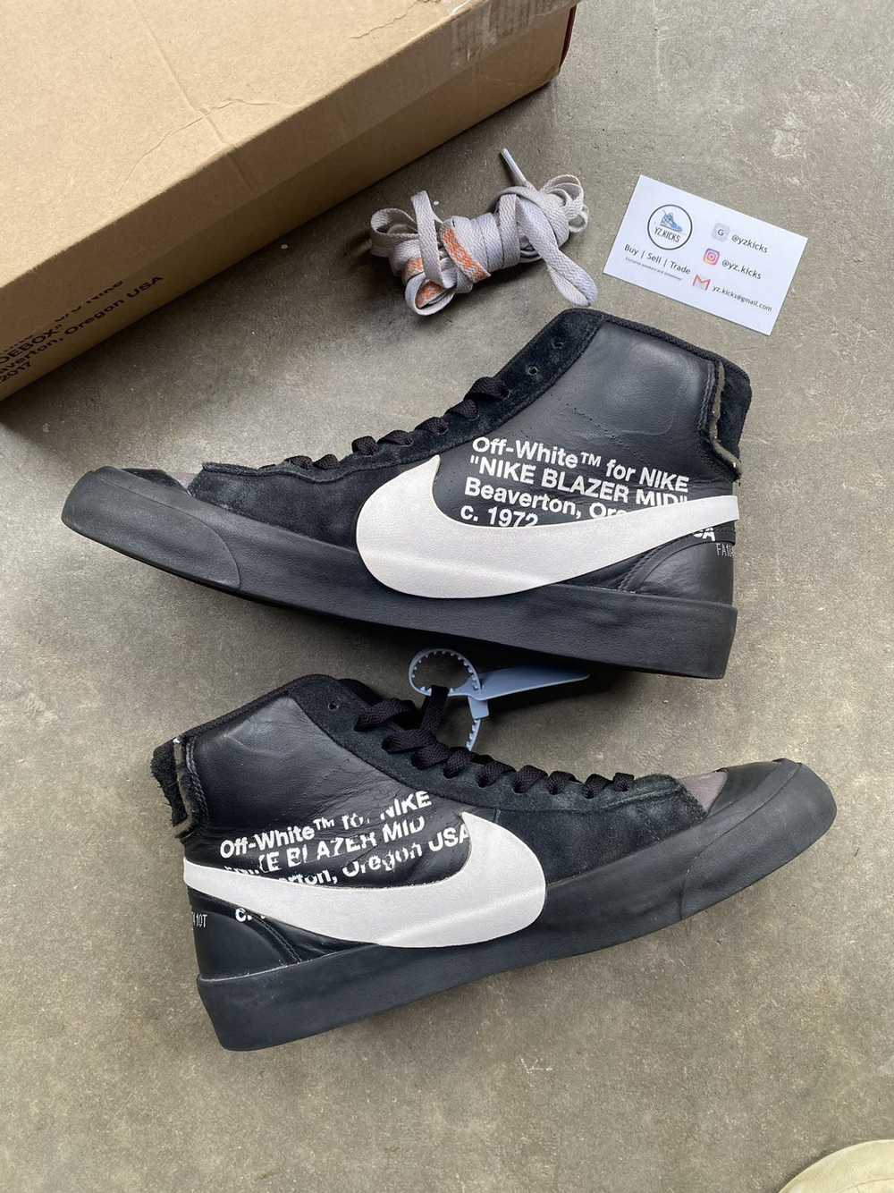 Nike × Off-White Off-White Nike Blazer Grim Reape… - image 2