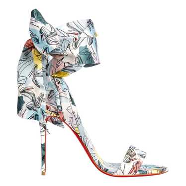 Christian Louboutin Cloth sandal - image 1