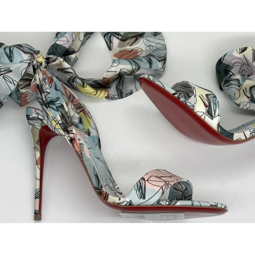 Christian Louboutin Cloth sandal - image 2