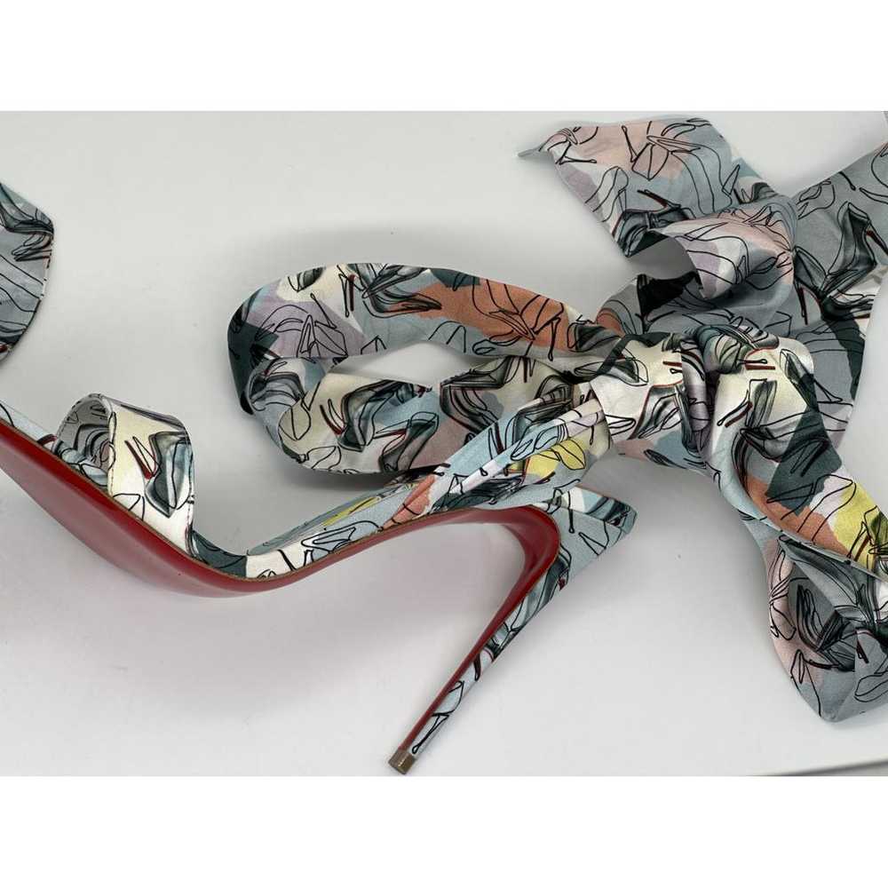 Christian Louboutin Cloth sandal - image 3