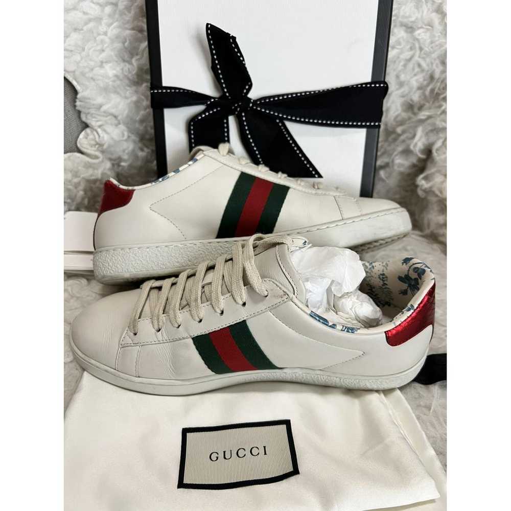 Gucci Ace leather trainers - image 7