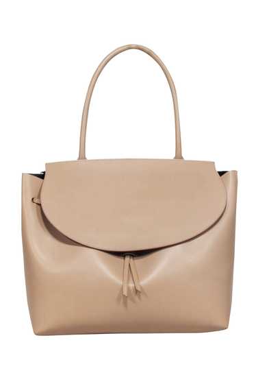 Armadio - Beige Leather "Augusta" Satchel Bag - image 1