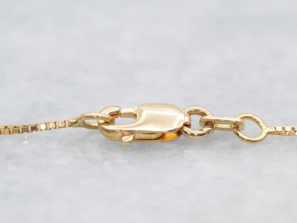 Italian 18-Karat Gold Heart Necklace - image 3