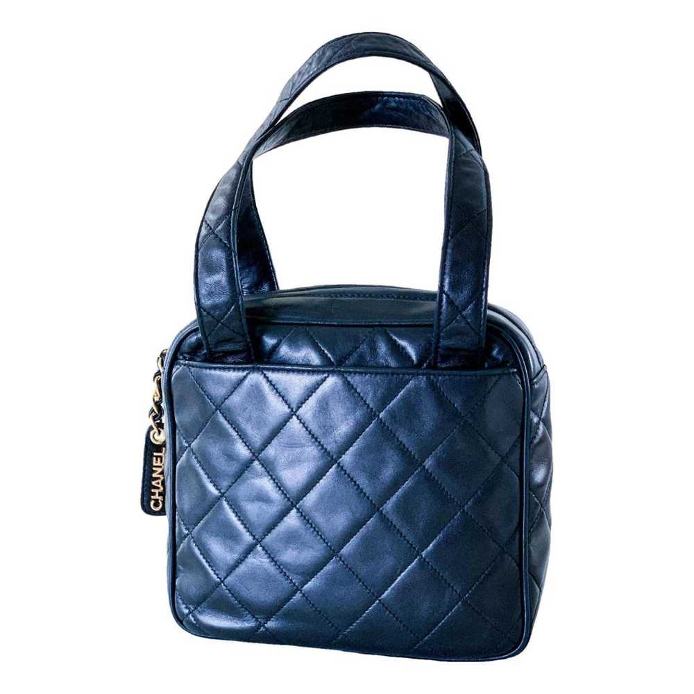 Chanel Cambon leather handbag - image 1