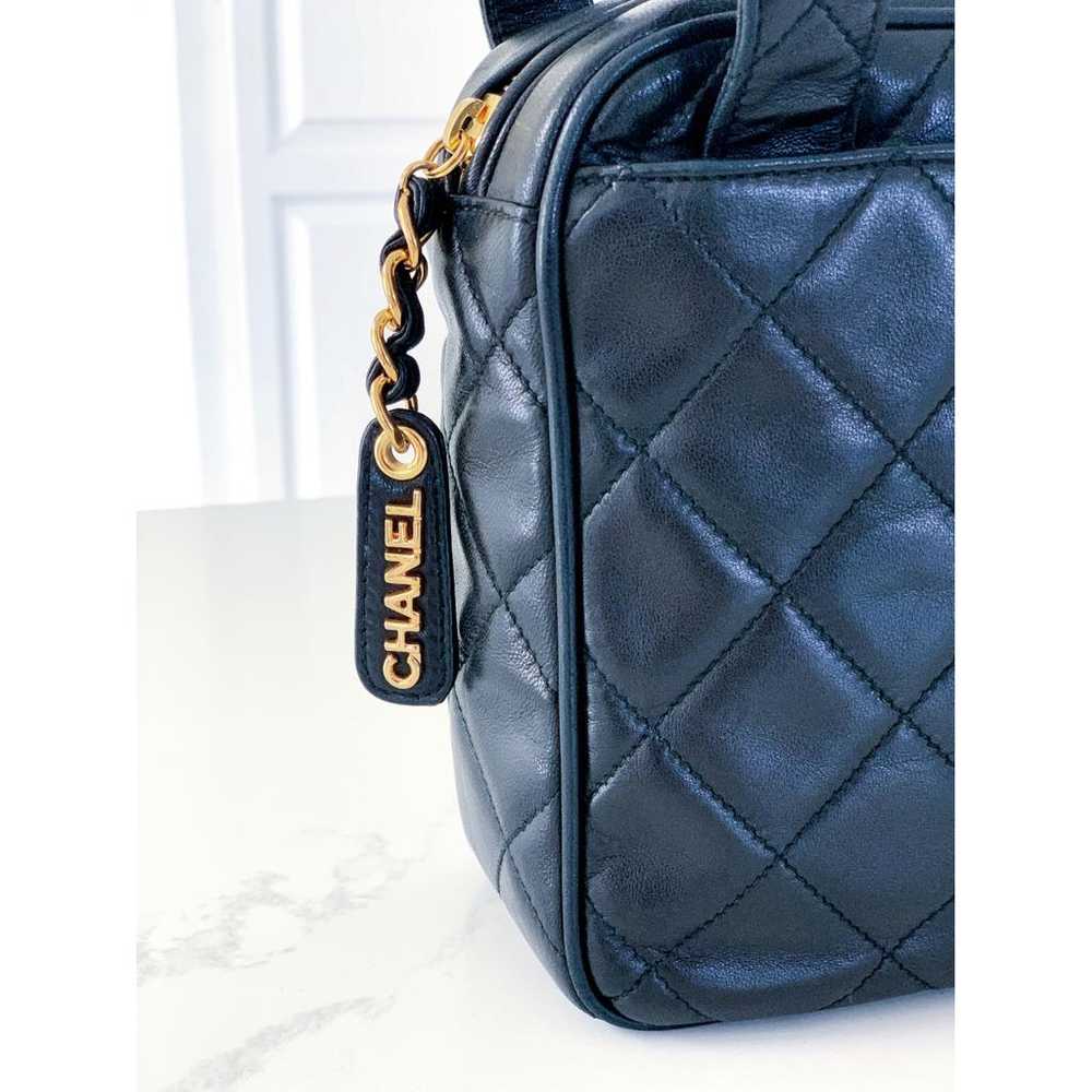 Chanel Cambon leather handbag - image 3