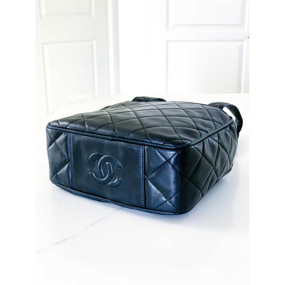 Chanel Cambon leather handbag - image 7